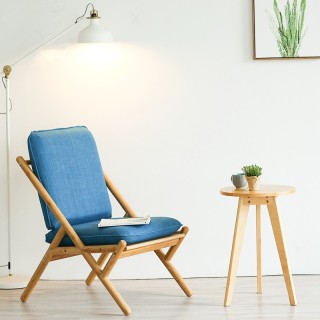 北欧单人休闲沙发椅小户型客厅布艺沙发卧室懒人可拆洗椅子