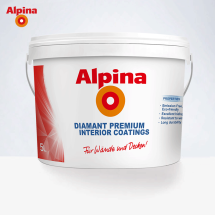 【国产】阿尔贝娜 Alpina高档钻石面漆(15L)白色—内墙乳胶漆