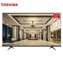 东芝(TOSHIBA)55/65英寸4K超高清悬浮全面屏液晶电视1.5GB+16GB黑色C240F