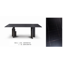 SEEIN系列 现代风格 岩板餐桌(YBZ15)1.8m/2m可选