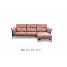 SEEIN系列 现代风格光泽感皮感科技布沙发 T52(1+3+妃/3+妃)