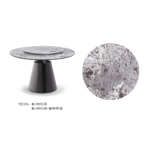 SEEIN系列 现代风格 岩板圆餐桌(台面/转盘)YBZ10A